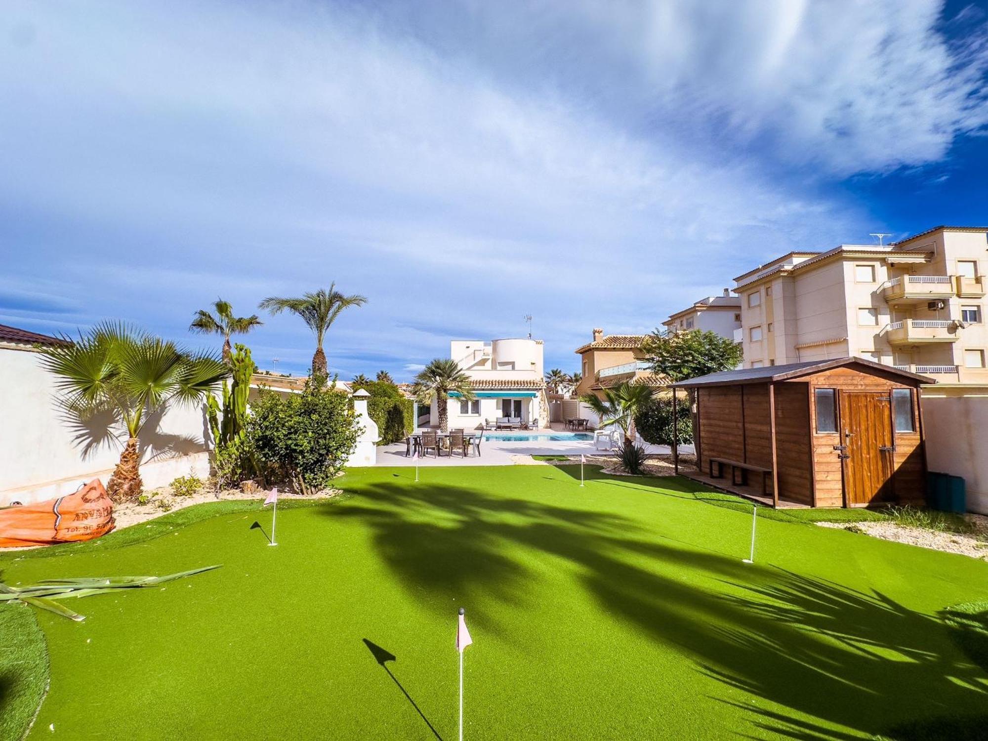 Beach Villa Playa Flamenca Ориуэла Экстерьер фото